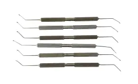 E0511 Storz Lot Of 6 Safran Capsule Sweep Polisher Ophthalmic