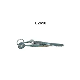 E2610 Storz Francis Chalazion Forceps 17mm Wide Lower Plate 3.8 Inch Instrument