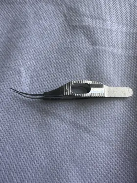 E3204 Storz Harms Corneal Utility Forceps Colibri Style 70 Mm