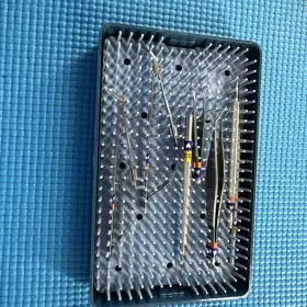 K3-2410 Storz 8 Katena Ophthalmology Eye Instruments And Sterilization Container