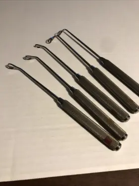 1-2-two Storz N2750 Lot 5 #1-2-two#3-4 Curettes #2