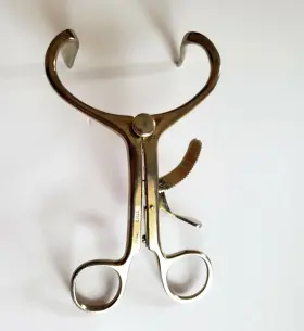 N7435 Storz Mouth Gag Stainless Curved Ent Medical Instrument