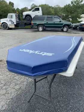 1704-034-301 Stryker Used Stretcher 75x30x4 Pad With Logo
