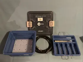 5400-300-000 Stryker Core Impaction Instrument Drill With Cable And Case Nice 5400-300-000 Stryker Core Impaction Instrument Drill With Cable And Case Nice