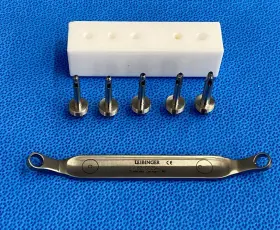 62-00254 Stryker 62-00234 Leibinger Handle Ref With Drill Guide M And L Guides #2