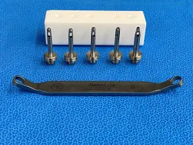 62-00254 Stryker 62-00234 Leibinger Handle Ref With Drill Guide M And L Guides #3