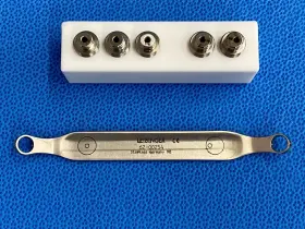 62-00254 Stryker 62-00234 Leibinger Handle Ref With Drill Guide M And L Guides