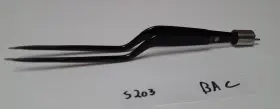 6710-190-007 Stryker Silverglide Non-stick Standard Bipolar Forceps 0.7mm Ba C