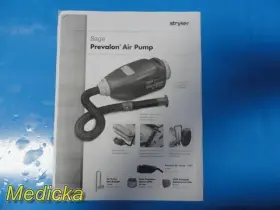35300 Stryker 7455 2018 Air Pump Ref With Hepa Filter 7465 And Literature Tested #3