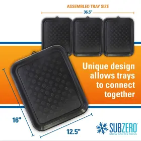Subzero 079976125550 12555 Customizable All Season Boot Tray 3 Piece #3
