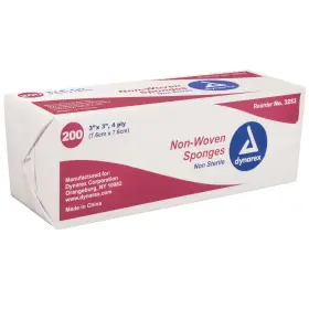3253-bx Surgimac Fba Gauze Non-woven Sponges Non-sterile 3 X Inch 4-ply 3x3