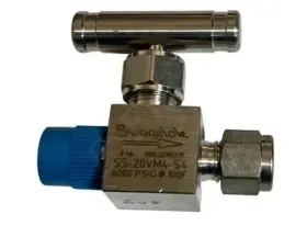 Ss-20vm4-s4 Swagelok Needle Valve 1/4 Mnpt X Tube Brass