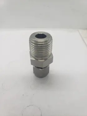 Ss-600-1-8bt Swagelok Bored Through Male Connector 3/8 Inch Od Tube 1/2 Mnpt Nnb Ss-600-1-8bt Swagelok Bored Through Male Connector 3/8 Inch Od Tube 1/2 Mnpt Nnb