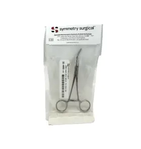 32-4160 Symmetry Dandy Scalp Forceps Serrated Curved 5-1/2in Bright-finish C1 #2