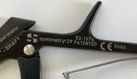 53-1676 Symmetry Surgical Sharp Kerrison 7 Inch Handle For 9 #2