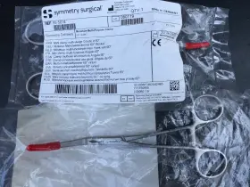 55-5014 Symmetry Surgical Codman Debakey Mini Clamp Germany - Lot Of 2