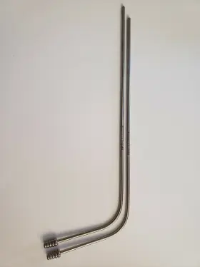 72-6046 Symmetry 72-6045 Lot Of 2 Pool Suction Tube Stainless Steel