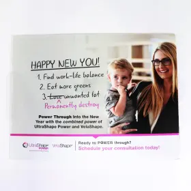 Pb76241en-na Syneron Ultrashape Velashape Happy New You Marketing Poster