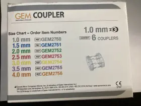 6-03-2027 Synovis Gem2750 3.5mm Gem Coupler # Exp 5a10