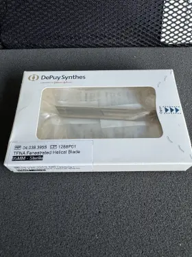 04.038.395s Synthes 1288p01 Depuy Lot Tna Fenestrated Helical Blade 95mm - Steri