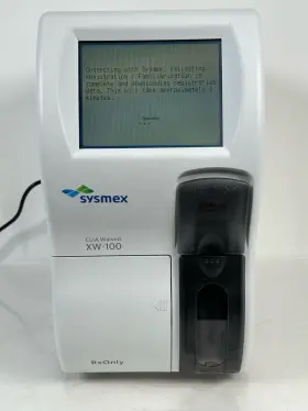 Xw-100 Sysmex Clia Waived Automated Analyzer #3 Xw-100 Sysmex Clia Waived Automated Analyzer #3