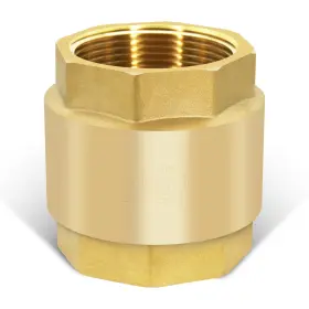 2-npt Sywuwv 2-1/2-npt 2-1/2 Inch Npt Brass Vertical Check Valve Thread Lead-free In-line