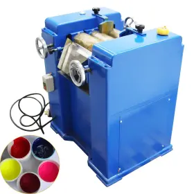 134107 Techtongda Three-roll Grinding Machine Paste Pigments Paint Fine Miller Grinder 220v 3phase