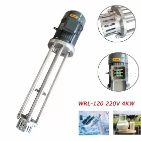 Wrl-120 Techtongda 181011 High Shear Mixer Disperser Emulsifying Machine Emulsifier 220v 4kw
