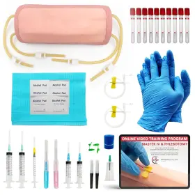 Ad603-inj-extp The Apprentice Doctor Phlebotomy Practice Kit And Iv For Nurses Other Medical