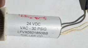 Lfvx0501650bb The Lee Co. P/n - Solenoid Valve 24vdc 30 Psig #s3