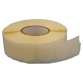 1222-0.375 The Tape Supplies Shop 3/8 Inch Diameter Hi-temp Masking Discs Roll Of 1000