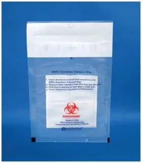95kpa Therapak 15652 New Case Of 100 Compliant Specimen Transport Bag And Pad #15652