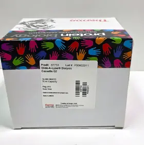 66203 Thermo Scientific Slide-a-lyzer G3 Dialysis Cassettes 2k Mwco 3 Ml Pk/ 10