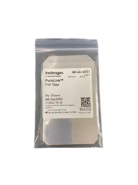 46-6051 Thermofisher Scientific Invitrogen Purelink Foil Tape For Gdna Purification Pro 96 20/cs