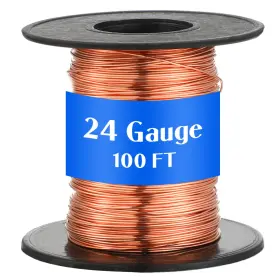 Gfa-therwen-572 Therwen 100ft 24 Gauge Copper Wire For As Pictures Show