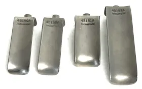 45152a Thompson 45150a Lot Of 4 Concave Lateral Retractor Blade 2x 45151a