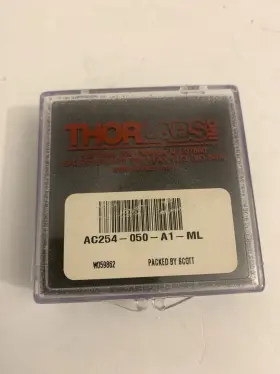 Ac254-050-a1-ml Thorlabs F 50 Mm 1 Inch Achromatic Doublet Sm1 Arc 400-700nm