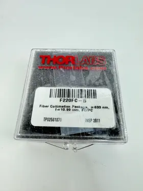 F220fc-b Thorlabs - 633 Nm F 10.99 Mm Na 0.25 Fc/pc Fiber Collimation Pkg
