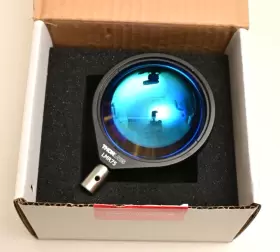 La1740-b Thorlabs N-bk7 Plano-convex Lens 75mm Dia F 85mm Ar Coating Lmr75 Mount