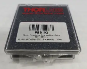 620-1000 Thorlabs Pbs102 10mm Polarizing Beam Splitter Cube Nm