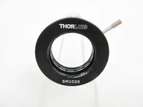 Sm1d25 Thorlabs Sm1 Lever-actuated Iris Diaphragm 1.4 - 25.0 Mm