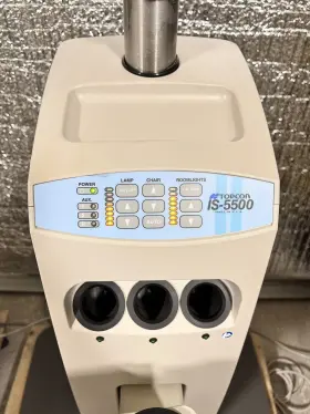Oc-2300 Topcon Is-5500 Auto Chair With Ophthalmic Stand Slit Lamp Phoropter #3