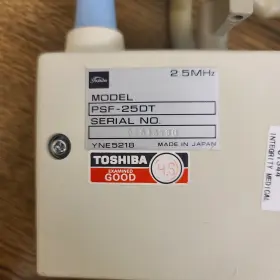 Psf-25dt Toshiba 25dt 2.5mhz Ultrasound Transducer #2