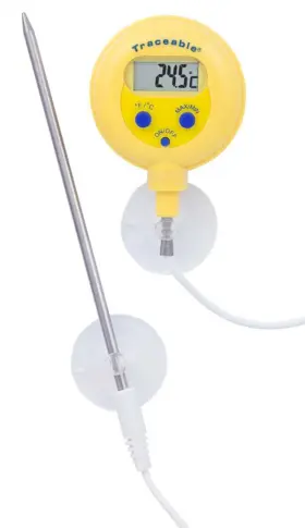 4039 Traceable Waterproof Thermometer With Probe/cable