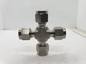 Ss-4-dcr Tylok Stainless Steel Union Tee 1/4 Inch Od Tube Nnb