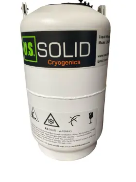 Uss-lnt00003 U.s Solid Cryogenics Liquid Nitrogen Dewar Tank 10l #3 Uss-lnt00003 U.s Solid Cryogenics Liquid Nitrogen Dewar Tank 10l #3