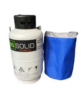 Uss-lnt00003 U.s Solid Cryogenics Liquid Nitrogen Dewar Tank 10l Uss-lnt00003 U.s Solid Cryogenics Liquid Nitrogen Dewar Tank 10l