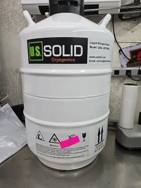 Uss-lnt00006 U.s. Solid Cryogenic Container Liquid Nitrogen - 20l Canister Only