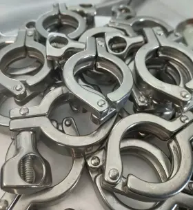 15h4sc Ultibend Industries 18 Size 1-1.5 Inch Sanitary Clamps Single Pin 304ss Heavy Duty Clean #3