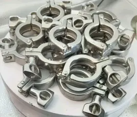 15h4sc Ultibend Industries 18 Size 1-1.5 Inch Sanitary Clamps Single Pin 304ss Heavy Duty Clean